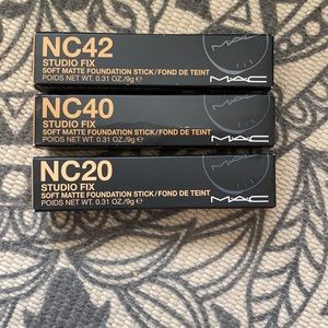 Mac studio fix soft matte foundation sticks